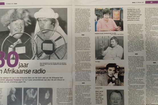 TAGTIG JAAR VAN AFRIKAANSE RADIO