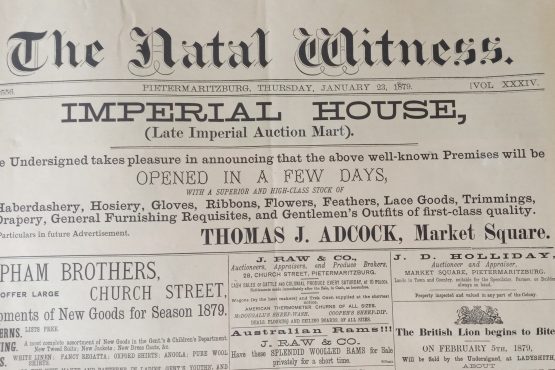 ‘THE WITNESS’: OUDSTE KOERANT IN DIE LAND?