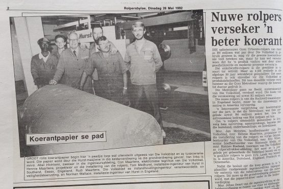 DANK AAN DIE MANNE VAN DIE SETTERY EN ROLPERS